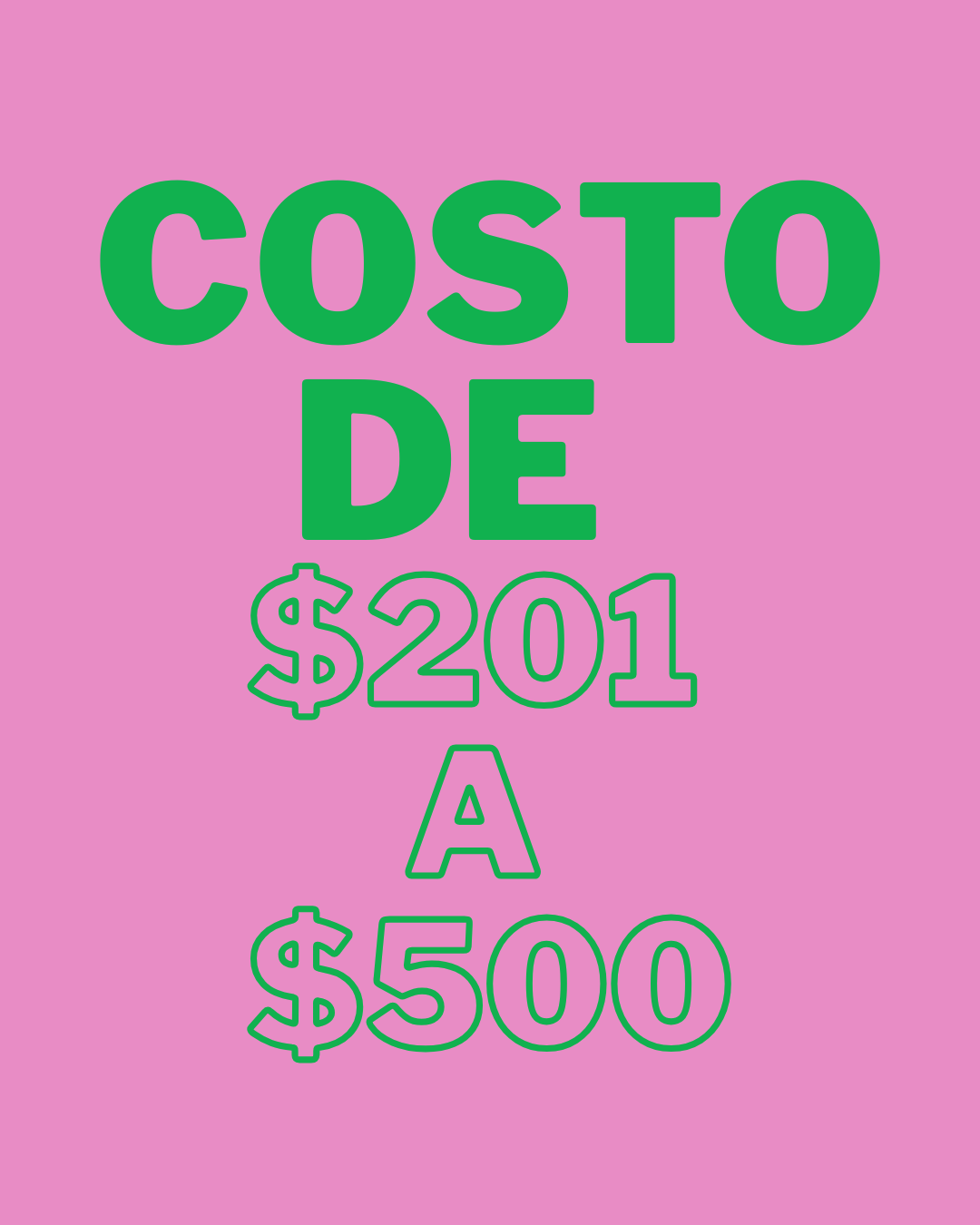 Juguetes de $201 a $500