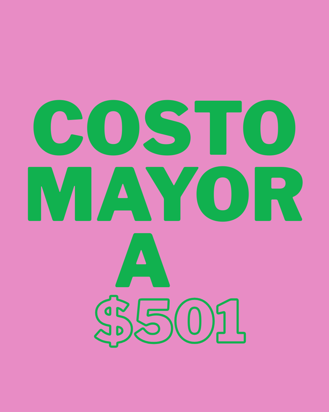 Juguetes mayores a $501