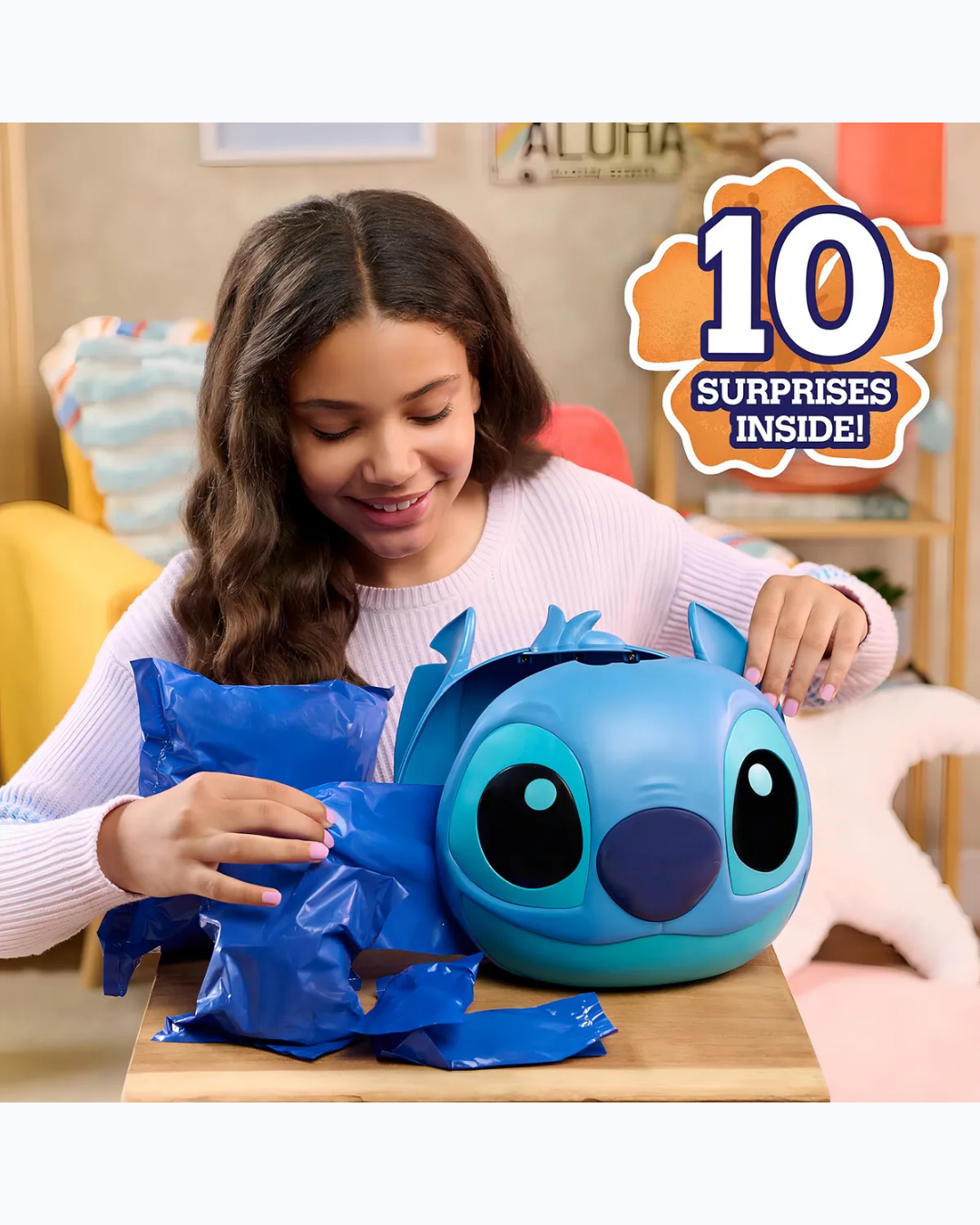 Cápsula Cabeza de Stitch