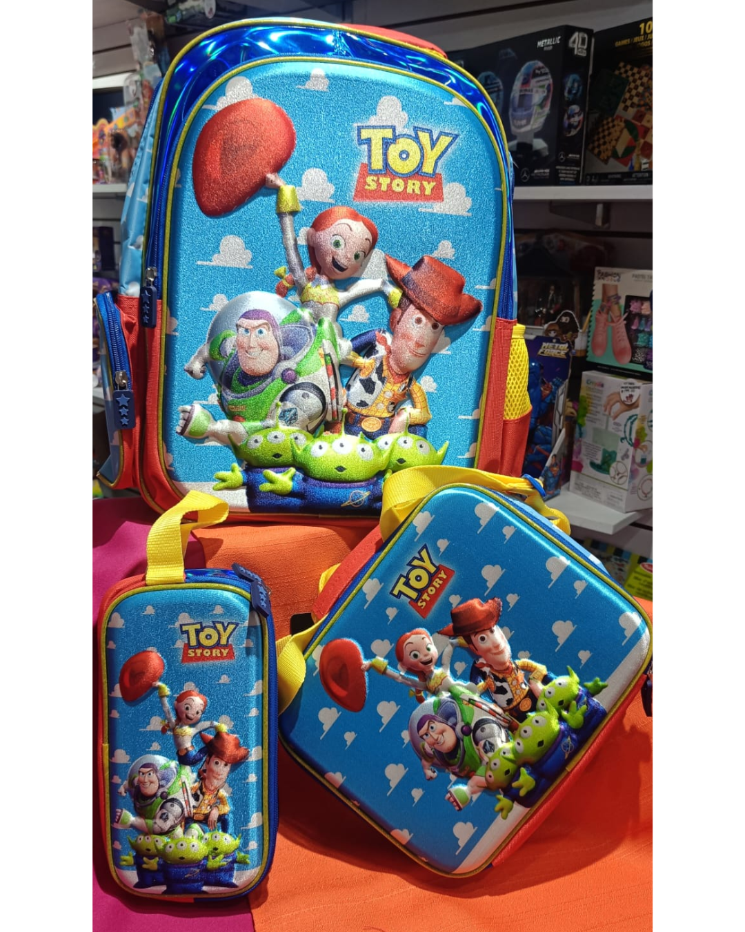 Set de mochilas Toy Story