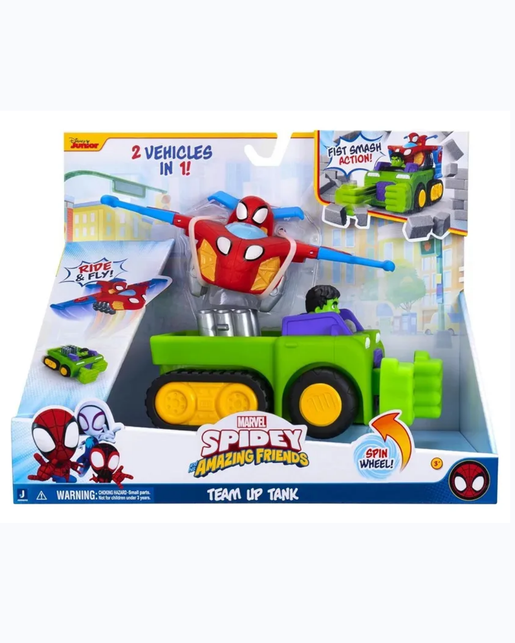 Team Up Tank – Spidey