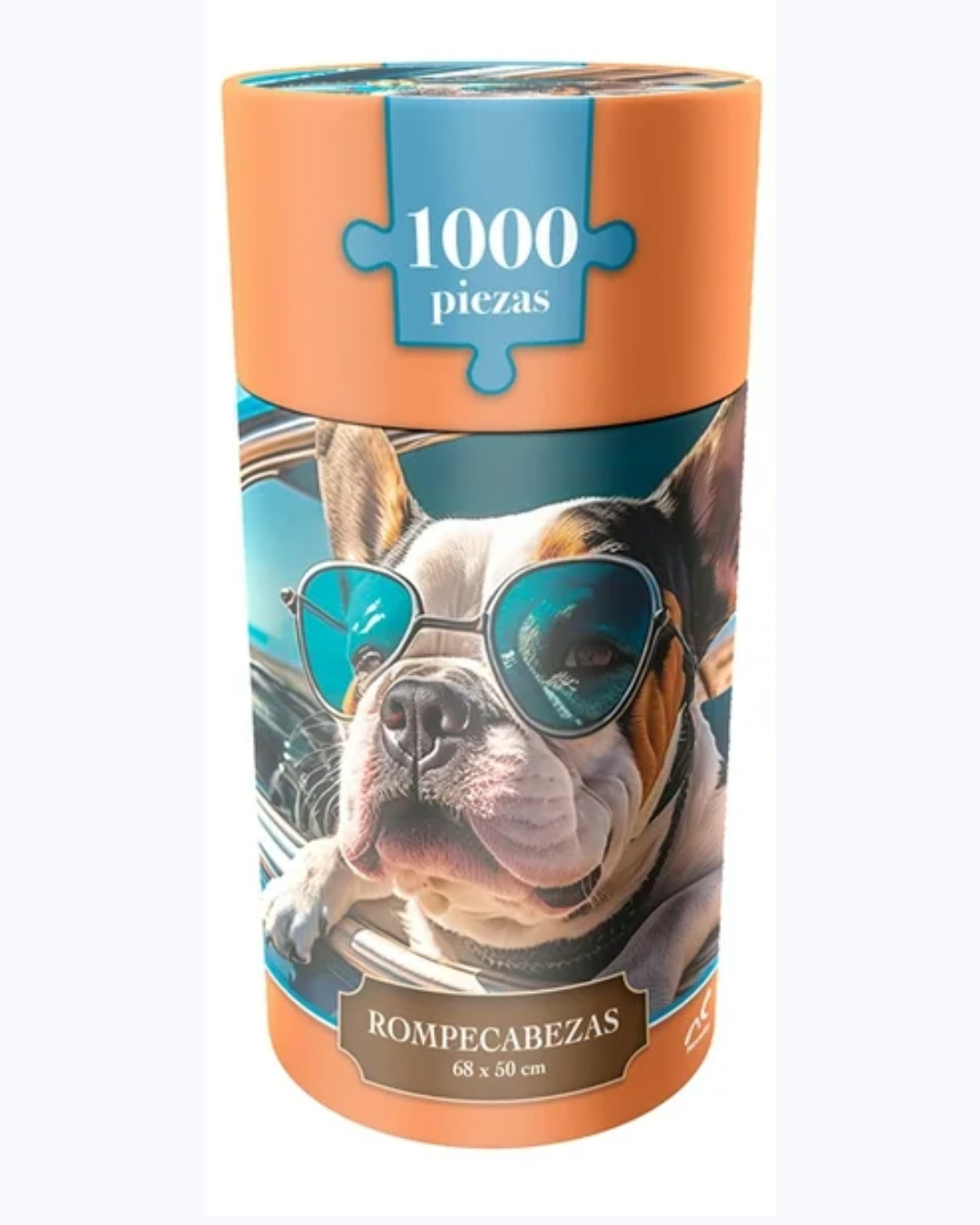 Rompecabezas de tubo bulldog frances