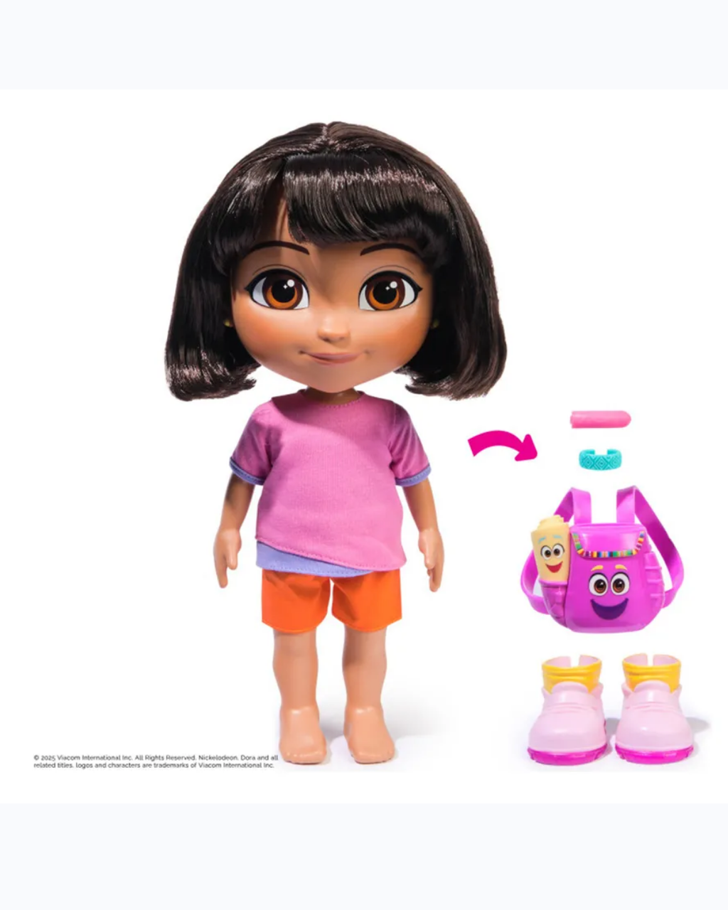 Dora la Exploradora con mochila