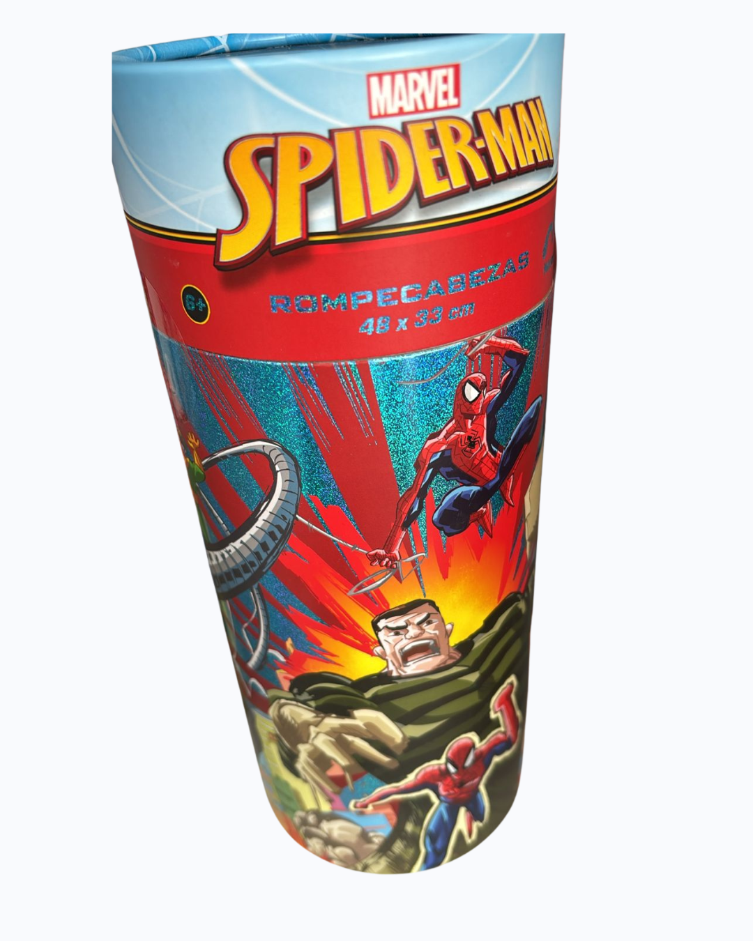 Rompecabezas de tubo Spider Man