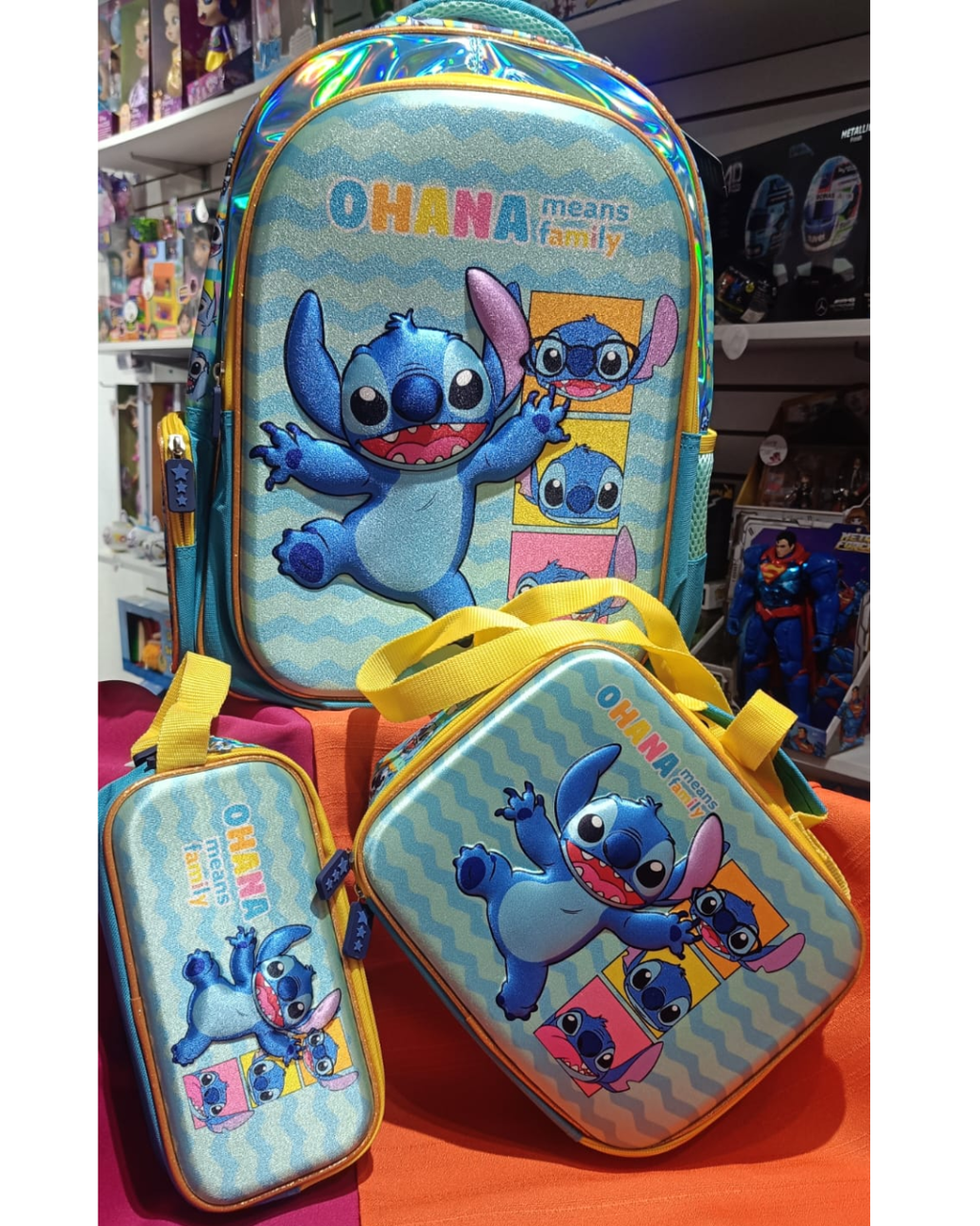 Set de mochilas de Stitch