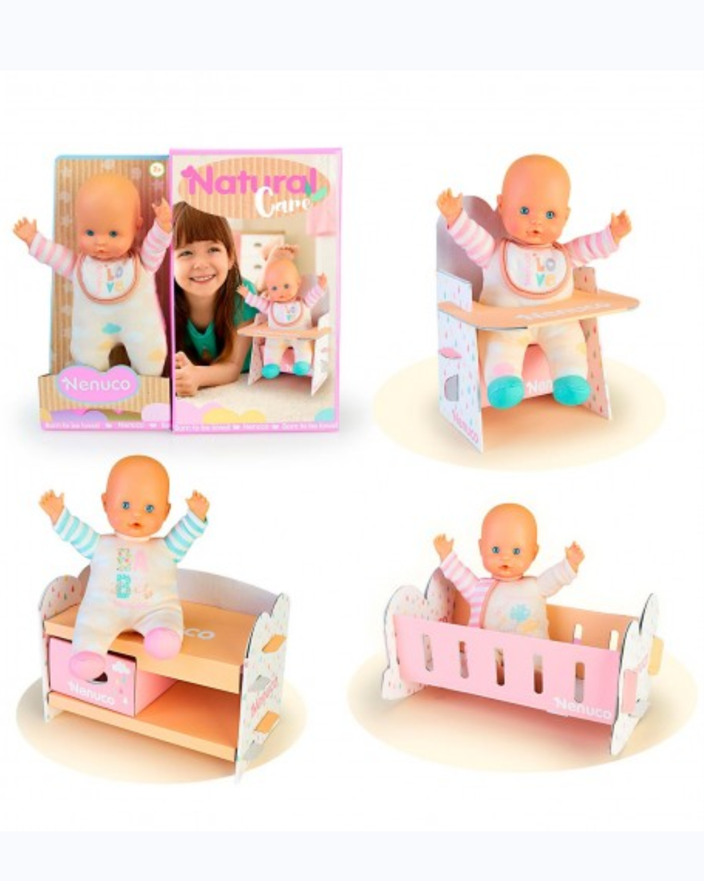 Nenuco natural con cuna