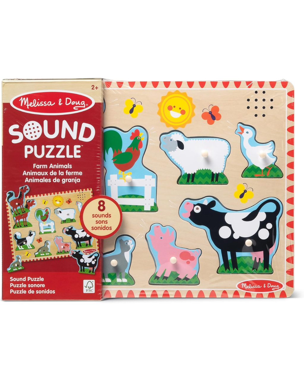 Sound Puzzle de animales de la granja