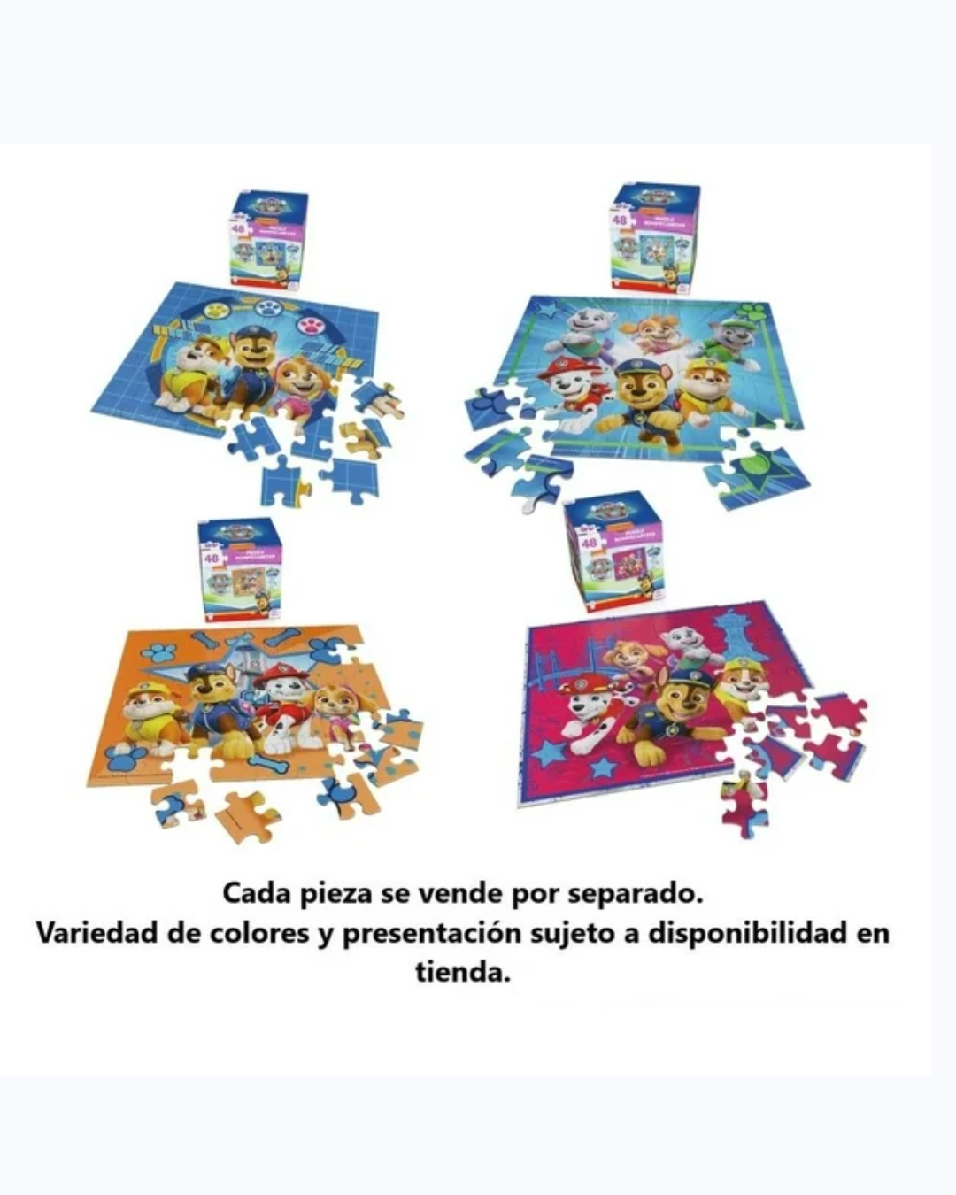 Rompecabezas de Paw Patrol (cubo)