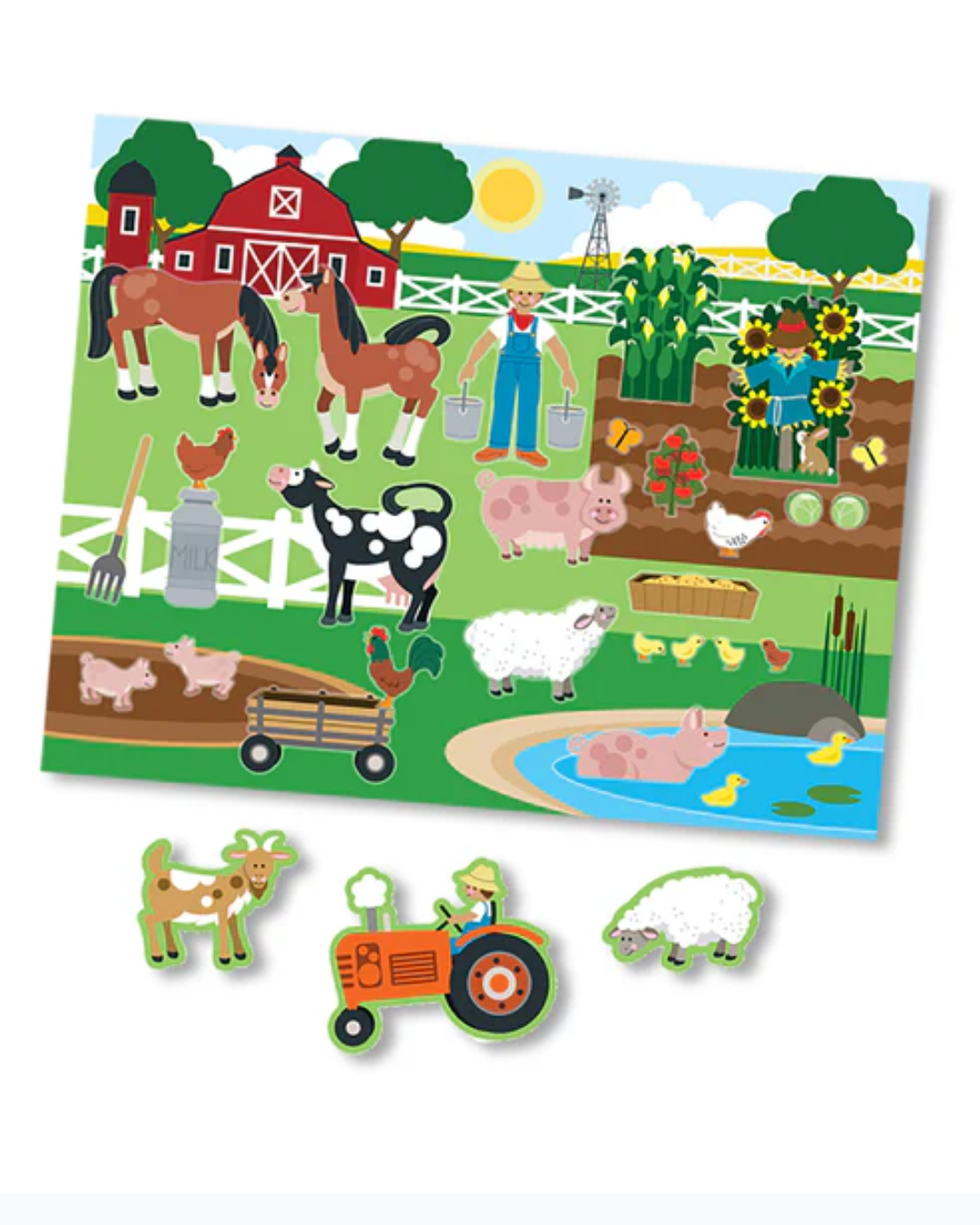 Libro de Stickers Reusables – Melissa & Doug (150 piezas)