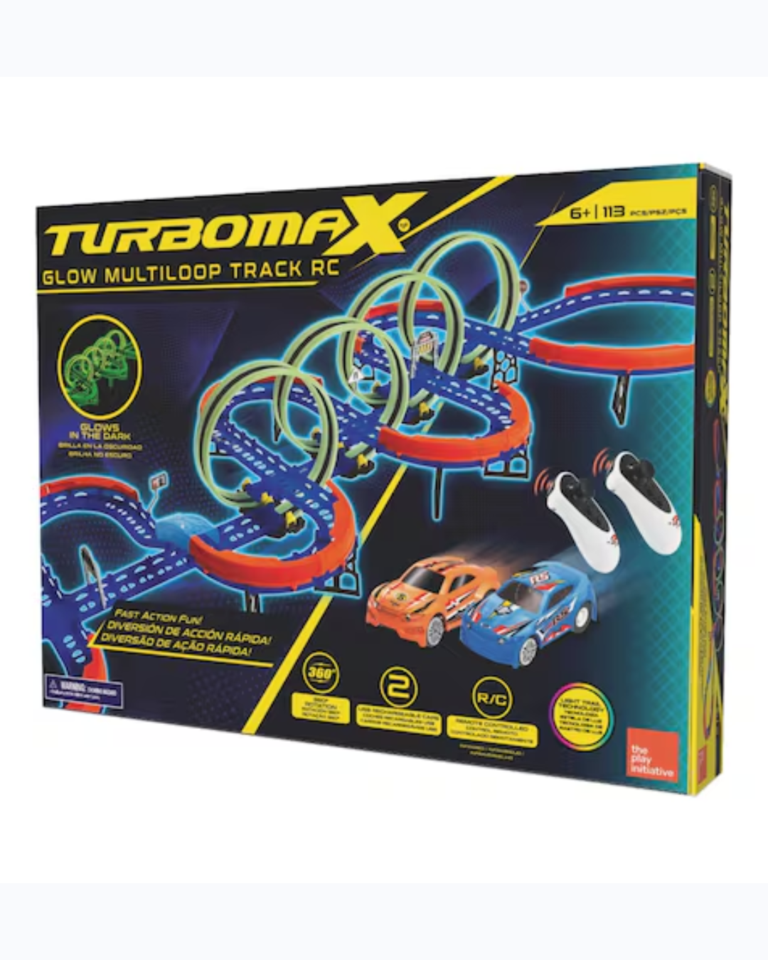 Pista de Autos Glow Multiloop