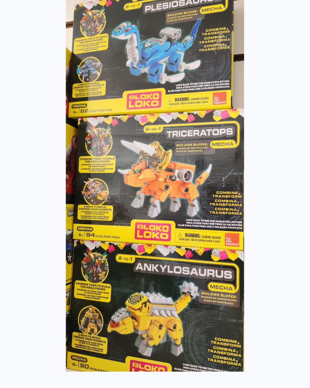 Set de bloques de Dino Bloko Loko