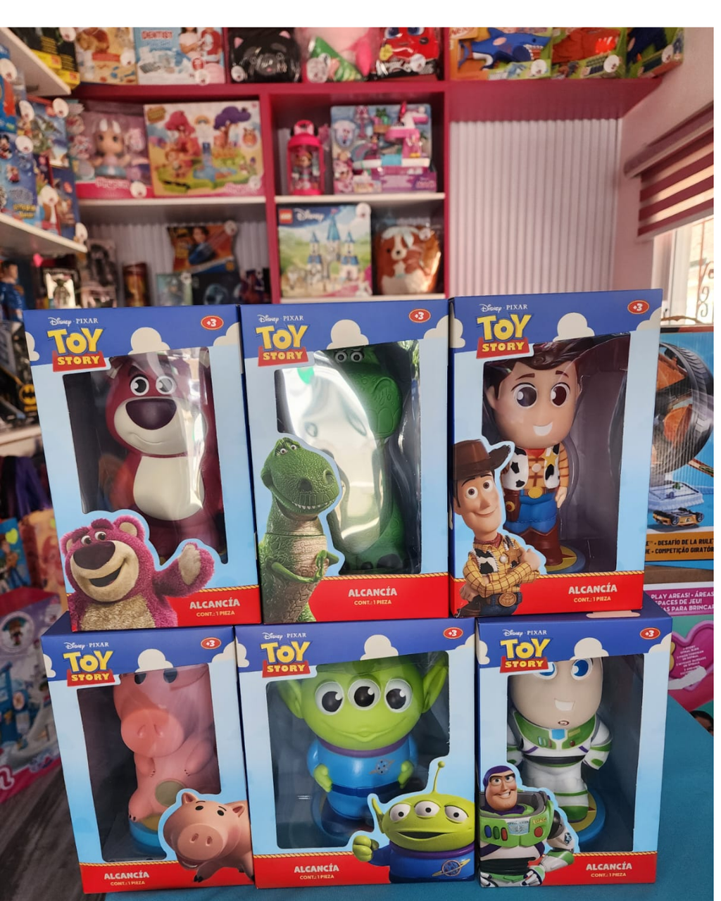 Alcancías Toy Story – Modelos Surtidos
