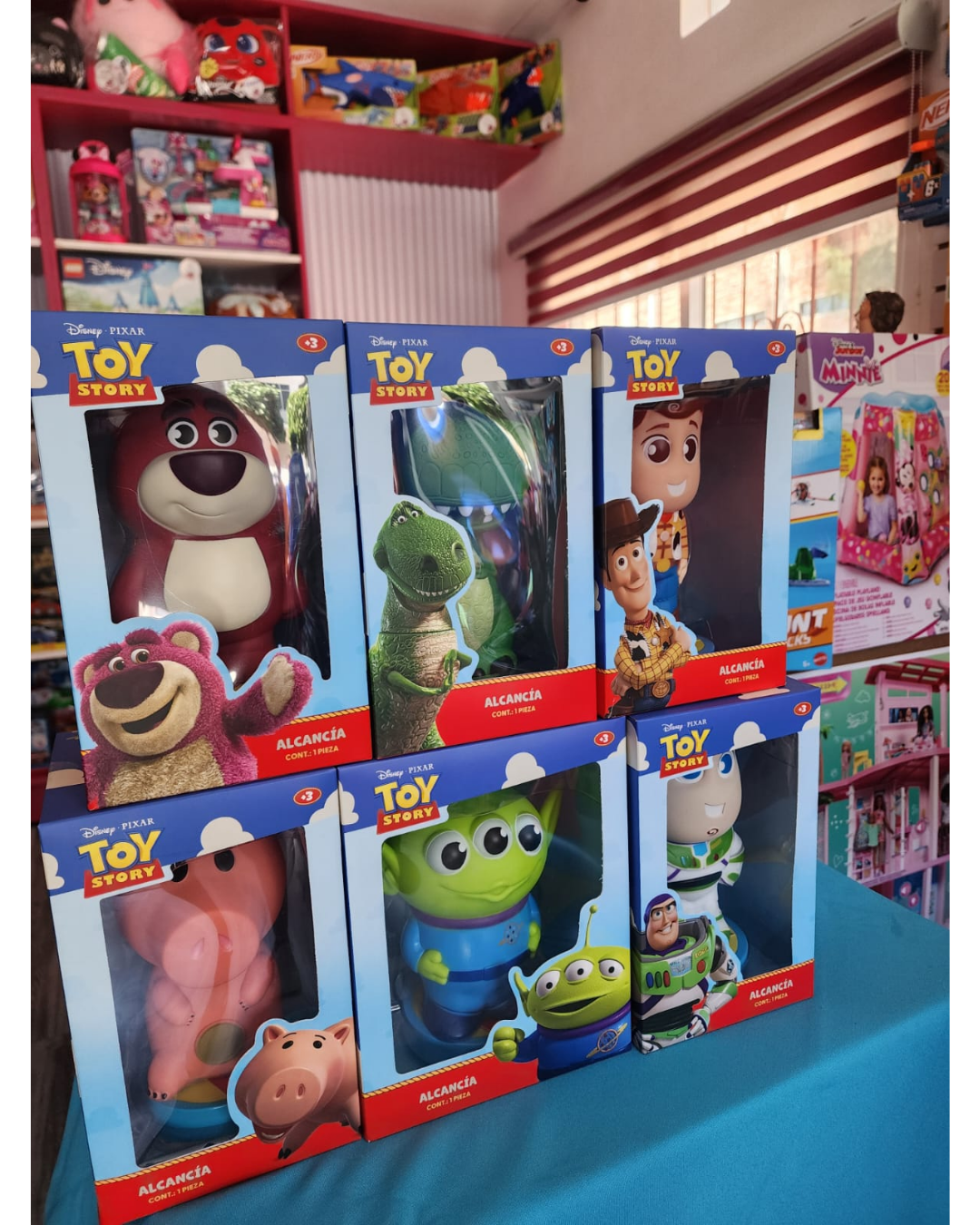 Alcancías Toy Story – Modelos Surtidos