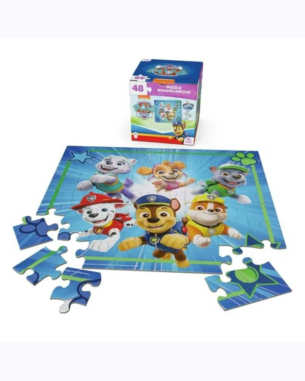 Rompecabezas de Paw Patrol (cubo)