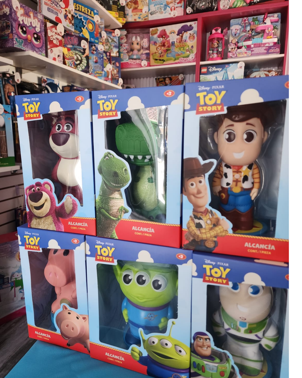 Alcancías Toy Story – Modelos Surtidos