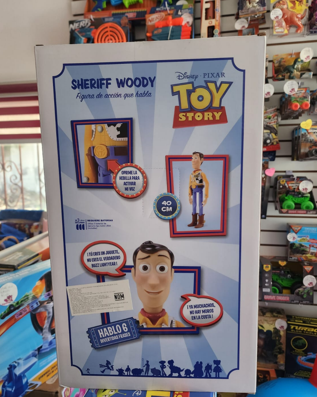 Woody con Sonido – 6 Frases Diferentes