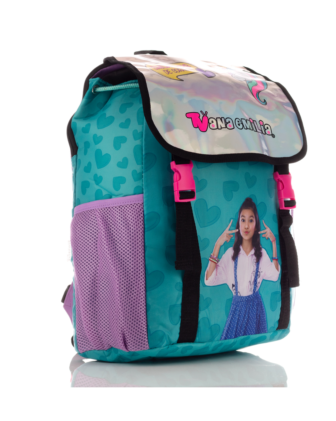 Mochila primaria María Emilia azul