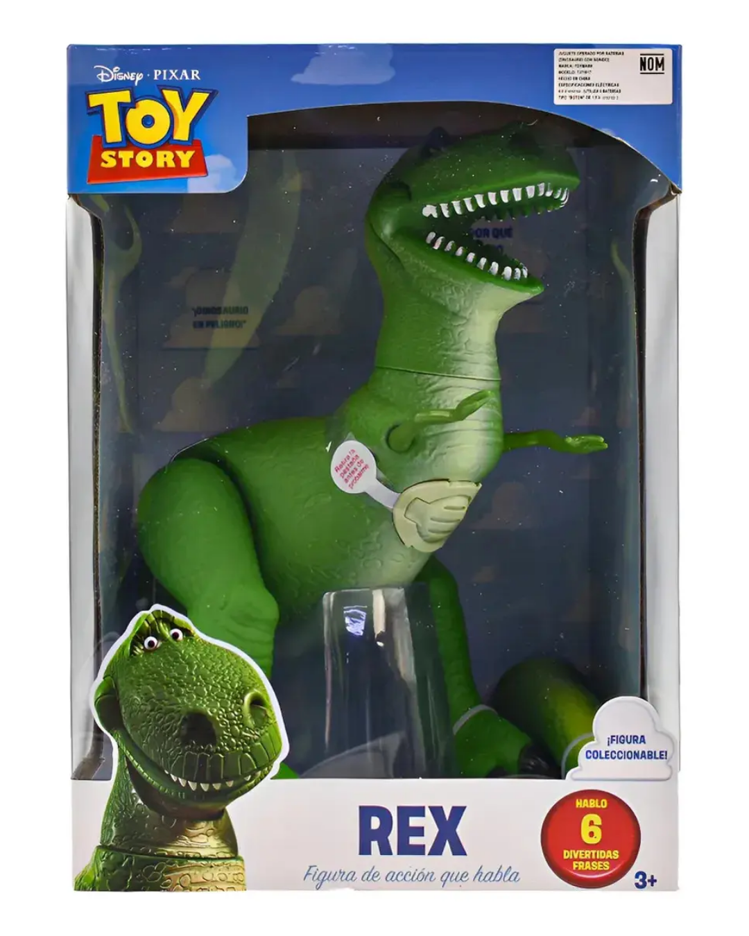 Rex de Toy Story – 6 Frases Diferentes