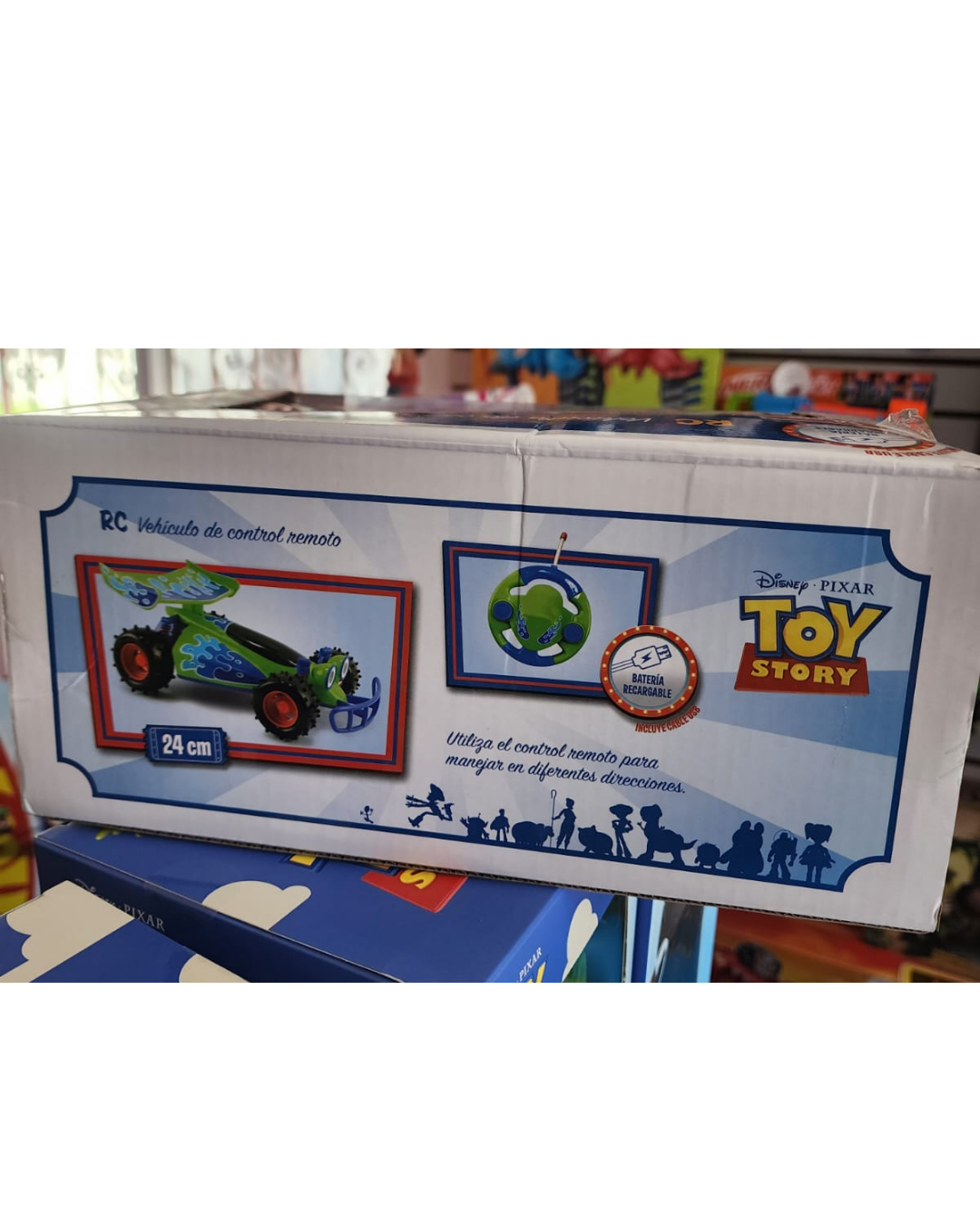 RC Toy Story – Control Remoto con Cable Recargable