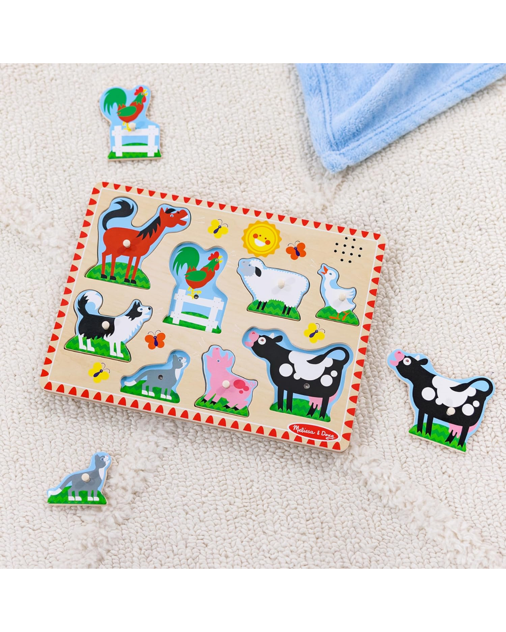 Sound Puzzle de animales de la granja
