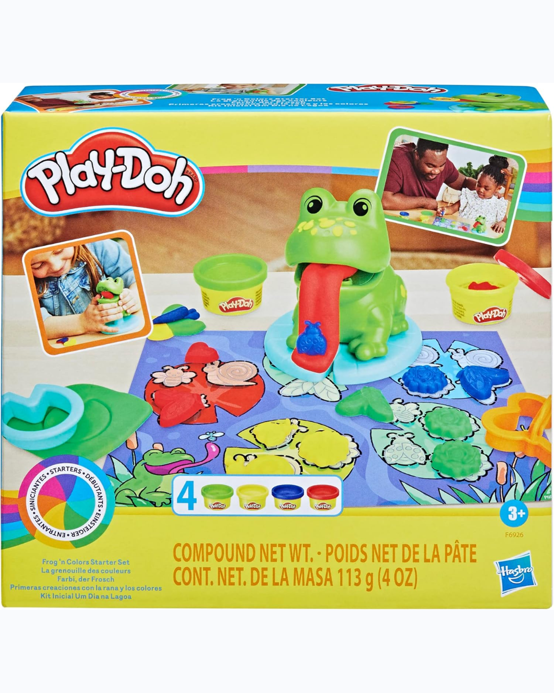 Play Doh Frogs Startes