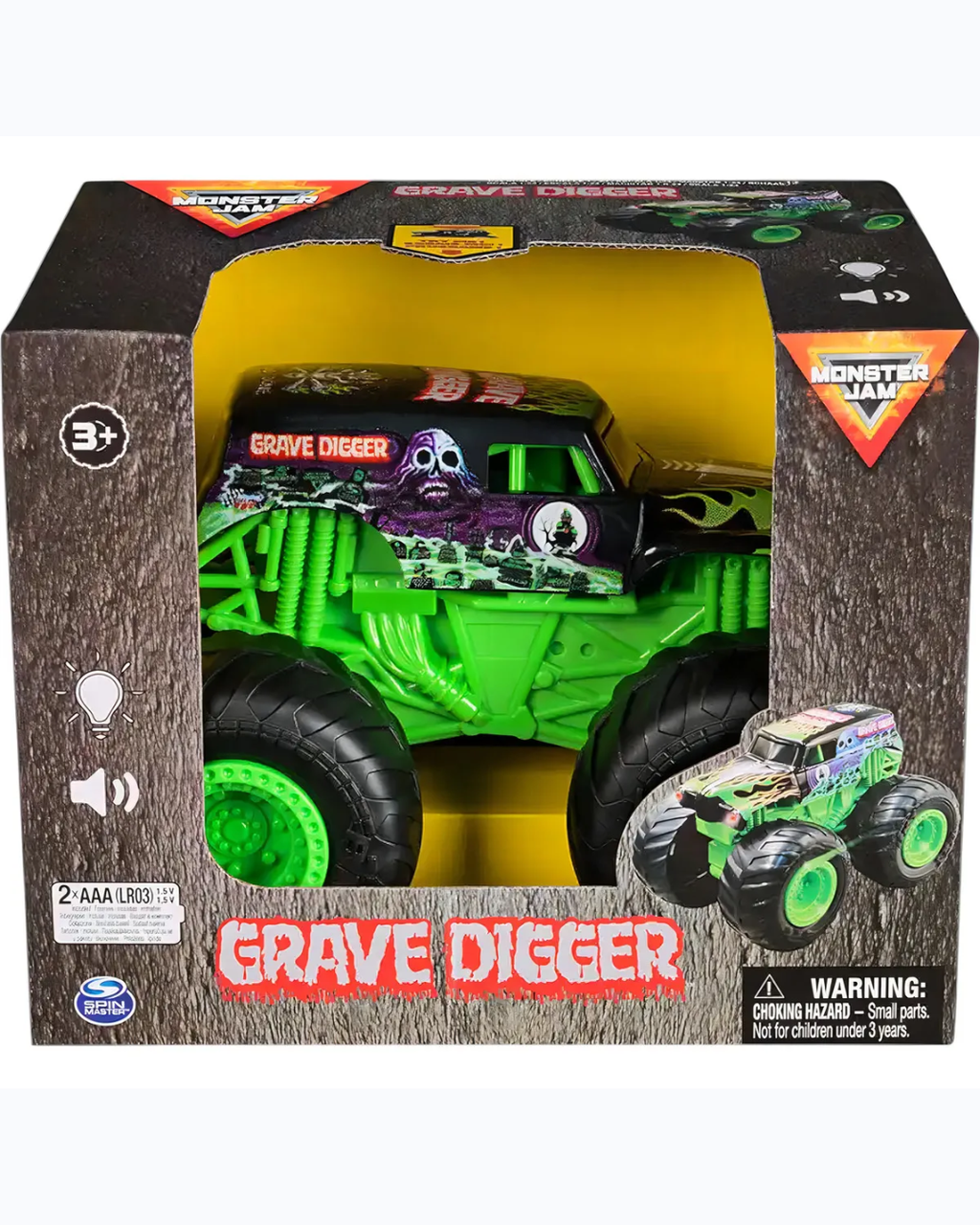 Grave Digger, Monster Jam, Push up