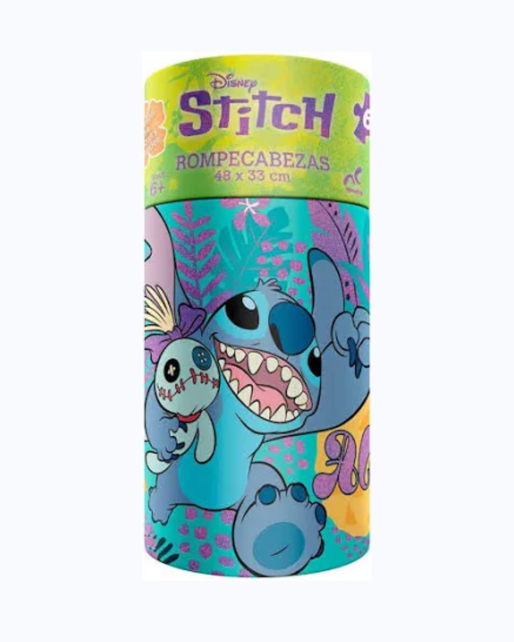 Rompecabezas de tubo Stitch
