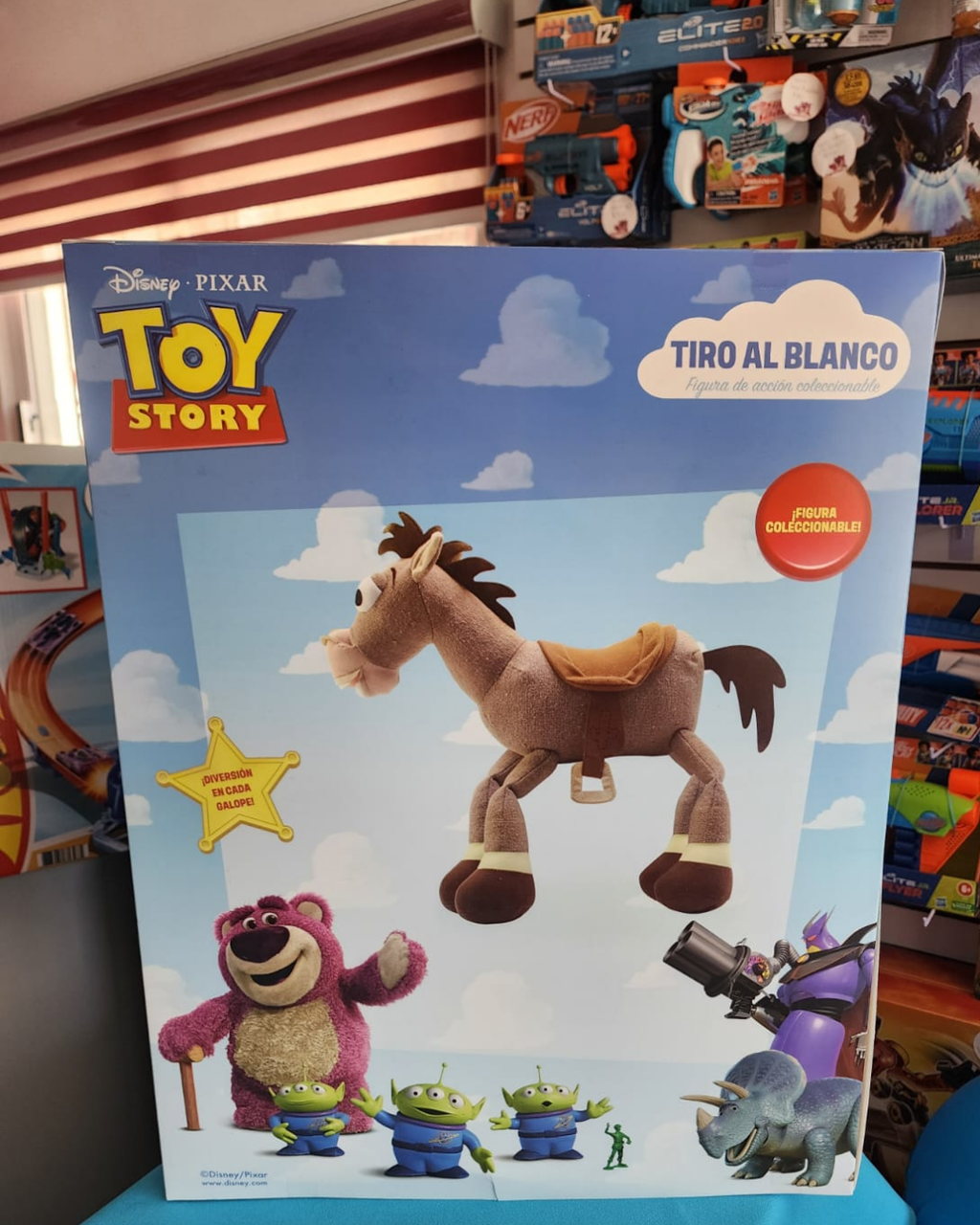 Tiro al Blanco de Toy Story Grande de Tela