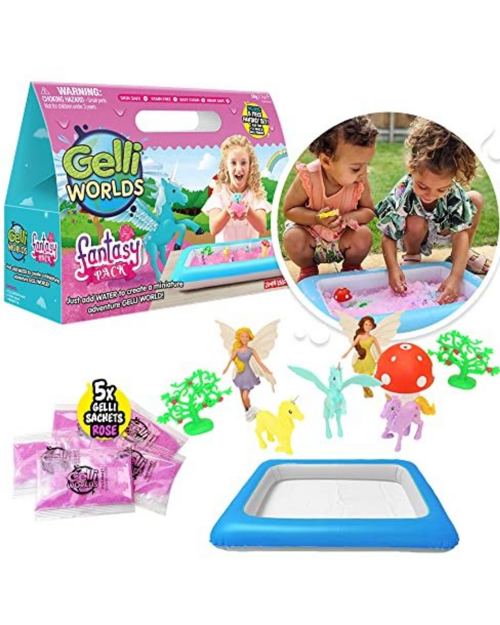 Gelli Worlds – Fantasy Pack Unicornios