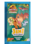 Juego de Mesa Dinosaurios 3 en 1 – Memoria, Dominó y Rompecabezas