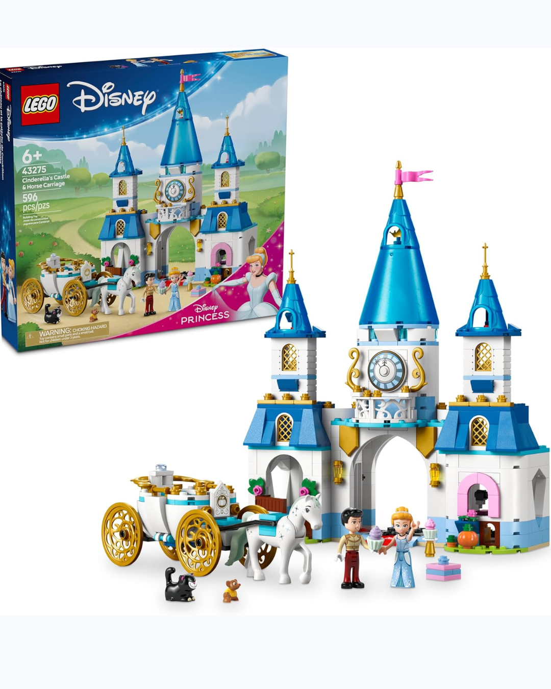 Castillo de Cinderella Disney-Lego