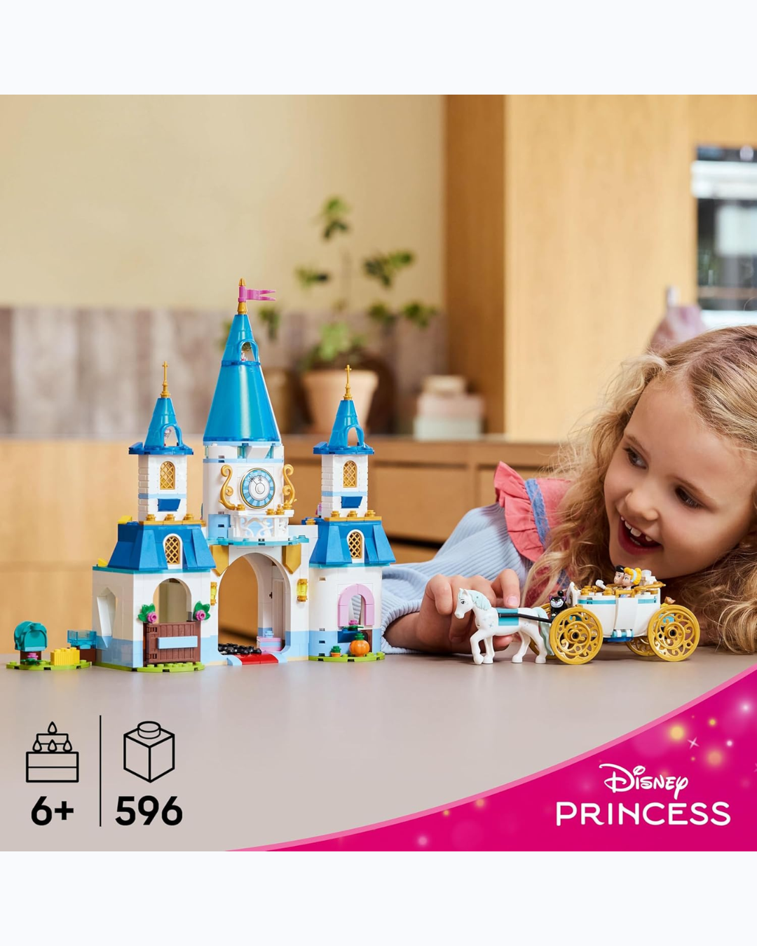 Castillo de Cinderella Disney-Lego