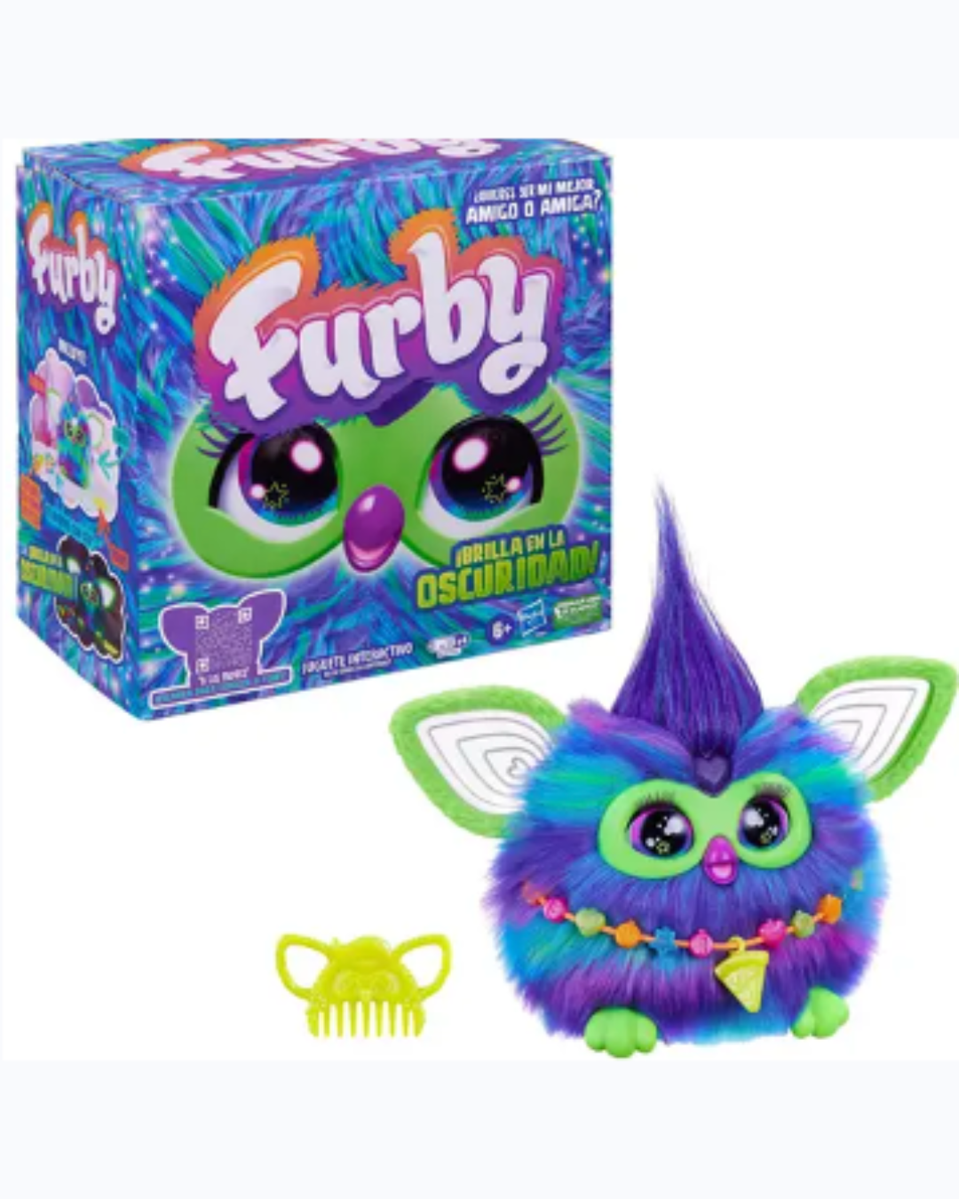 Furby que brilla en la oscuridad