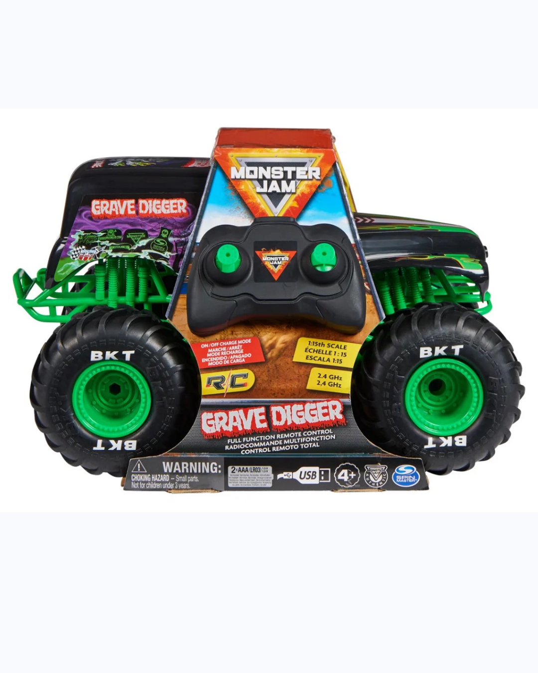Monster Jam 1:15 Control remoto