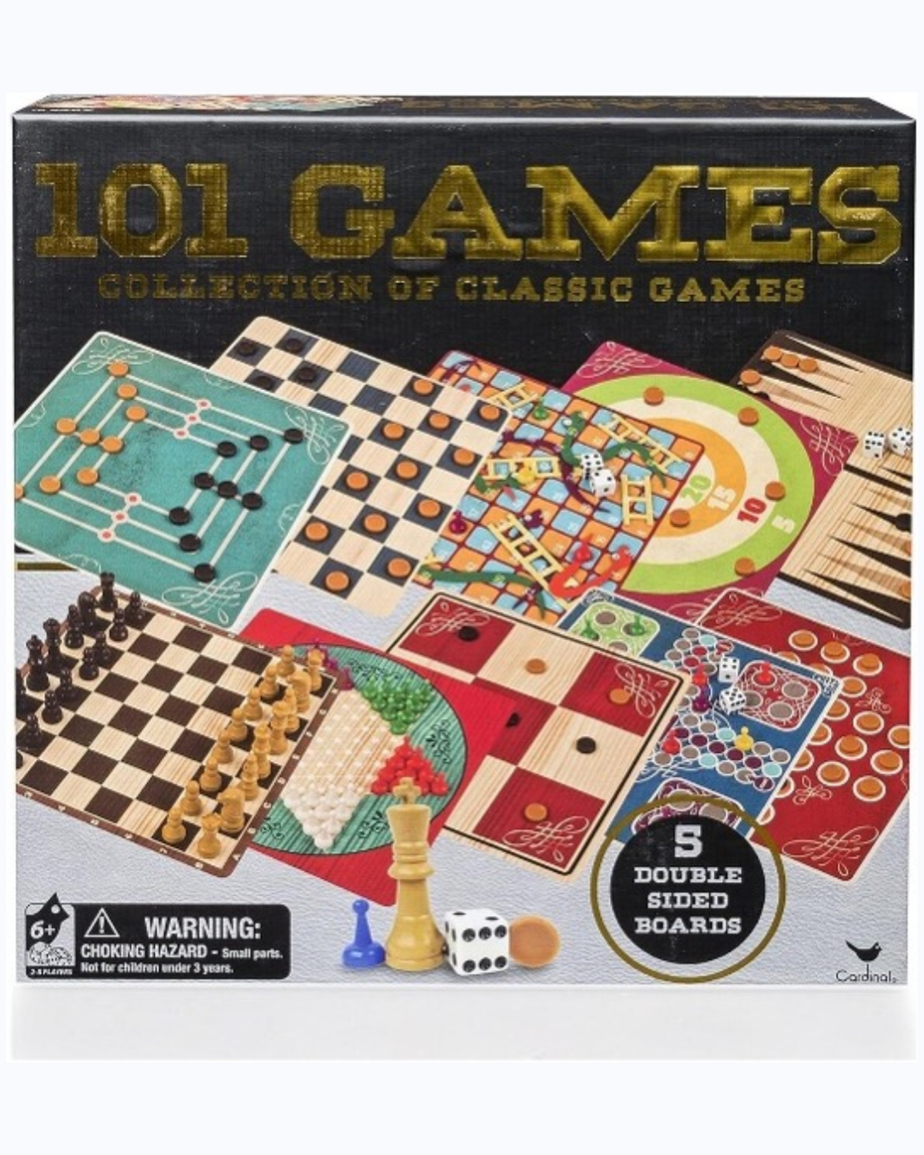 Set de 101 juegos de mesa