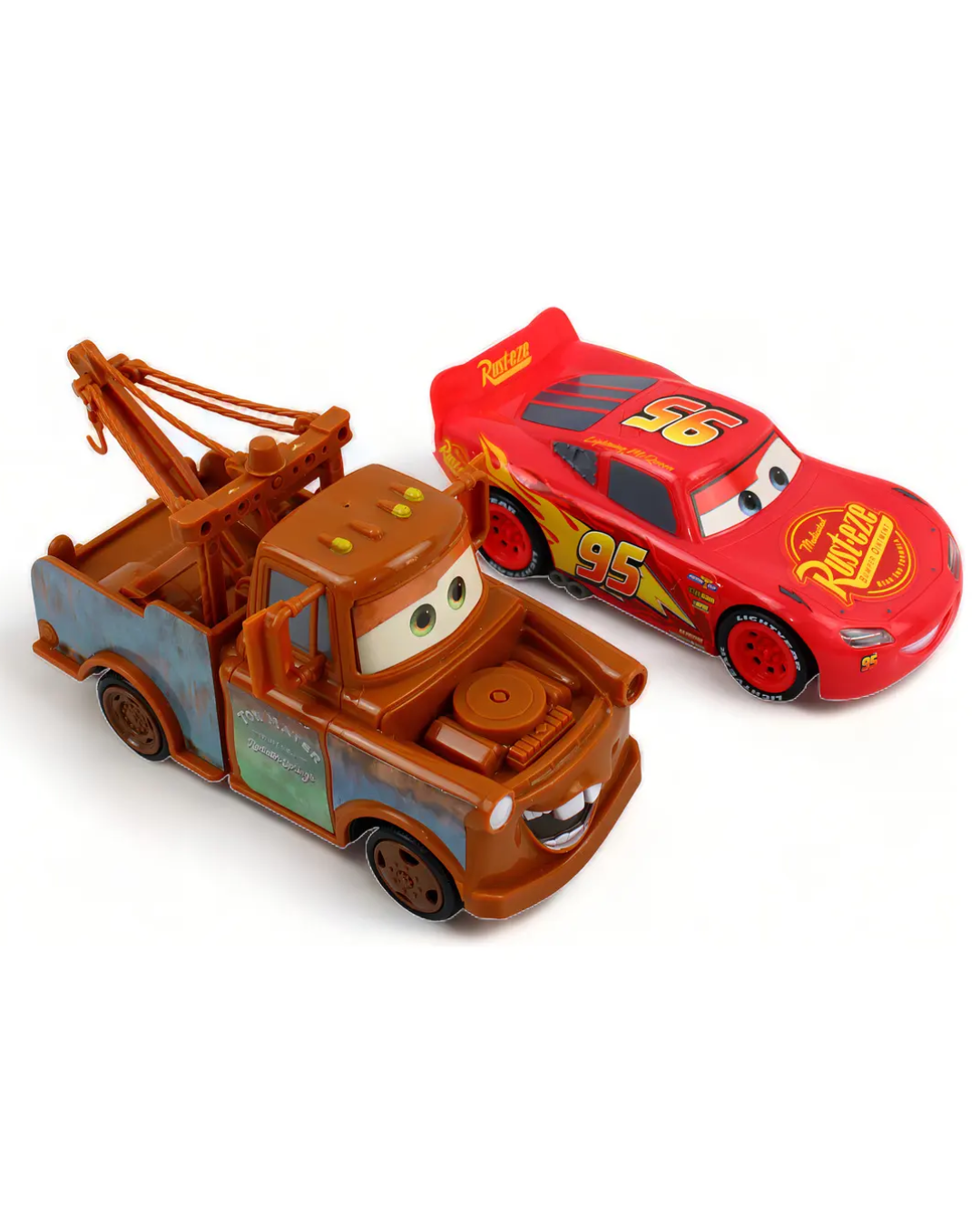 Carritos de Fricción – Mate y Rayo McQueen CARS