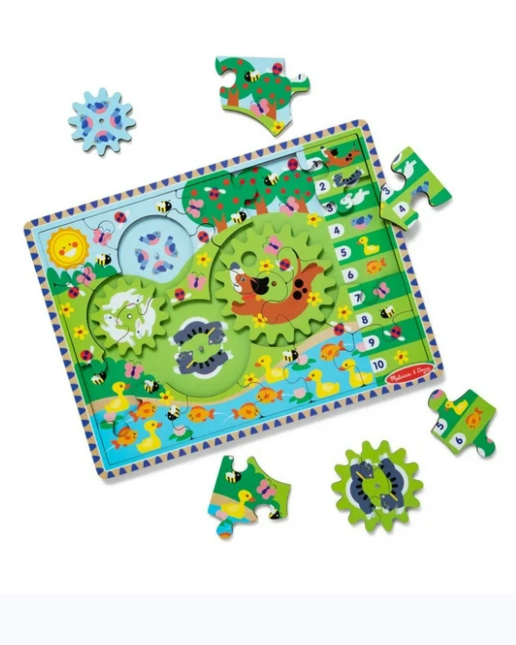 Gear Puzzle – Melissa & Doug (24 piezas)