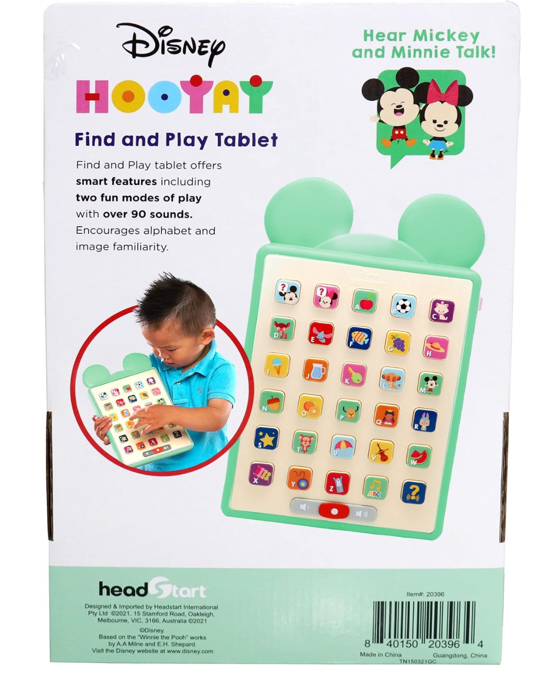 Tablet Educativa Disney – Aprende el Abecedario en Inglés